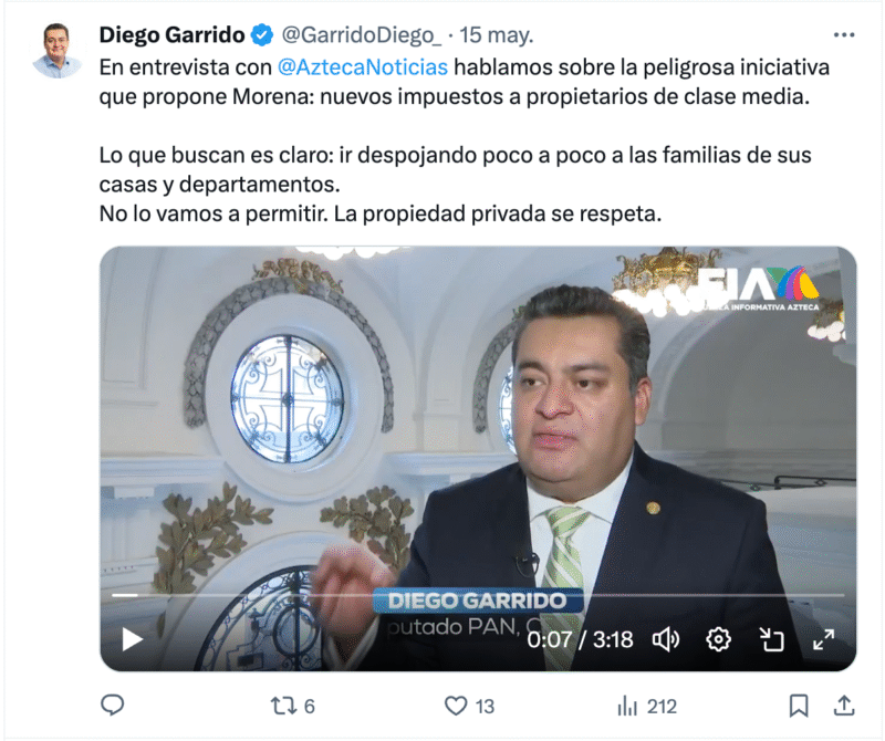 Diego Garrido habla sobre iniciativa de vivienda social 